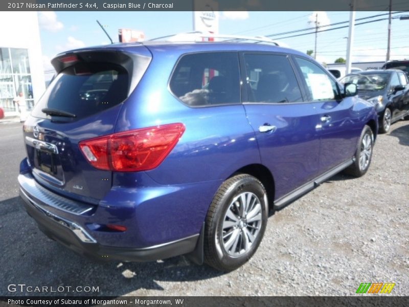 Caspian Blue / Charcoal 2017 Nissan Pathfinder S 4x4