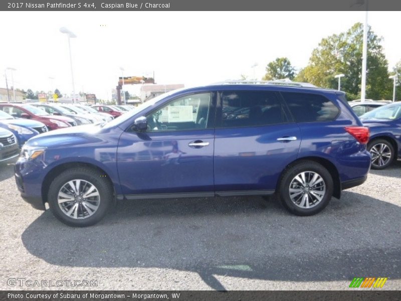 Caspian Blue / Charcoal 2017 Nissan Pathfinder S 4x4
