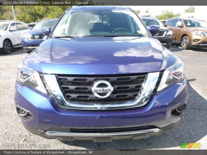 Caspian Blue / Charcoal 2017 Nissan Pathfinder S 4x4