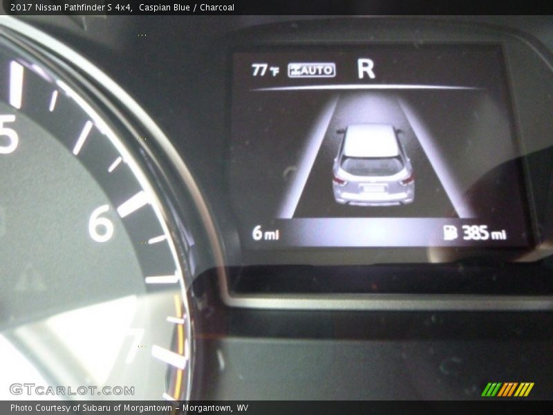 Caspian Blue / Charcoal 2017 Nissan Pathfinder S 4x4