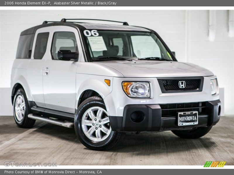 Alabaster Silver Metallic / Black/Gray 2006 Honda Element EX-P