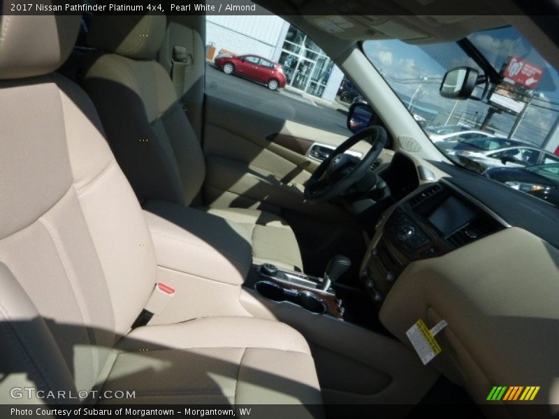 Pearl White / Almond 2017 Nissan Pathfinder Platinum 4x4