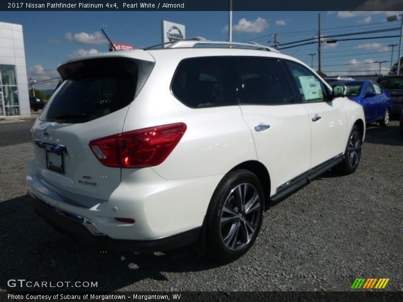 Pearl White / Almond 2017 Nissan Pathfinder Platinum 4x4