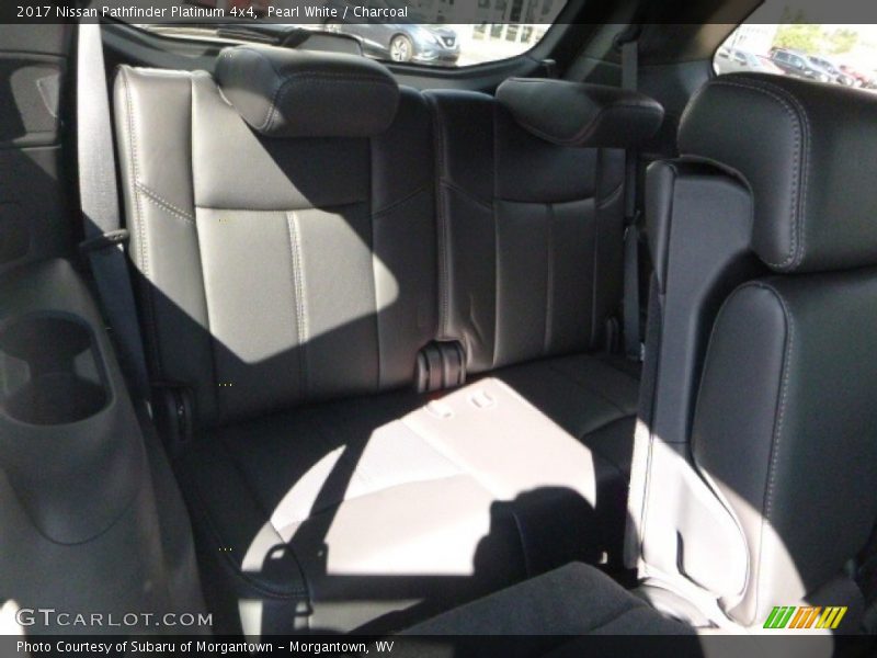 Pearl White / Charcoal 2017 Nissan Pathfinder Platinum 4x4
