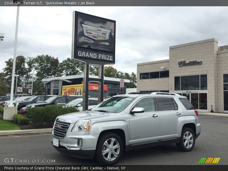 Quicksilver Metallic / Jet Black 2016 GMC Terrain SLT