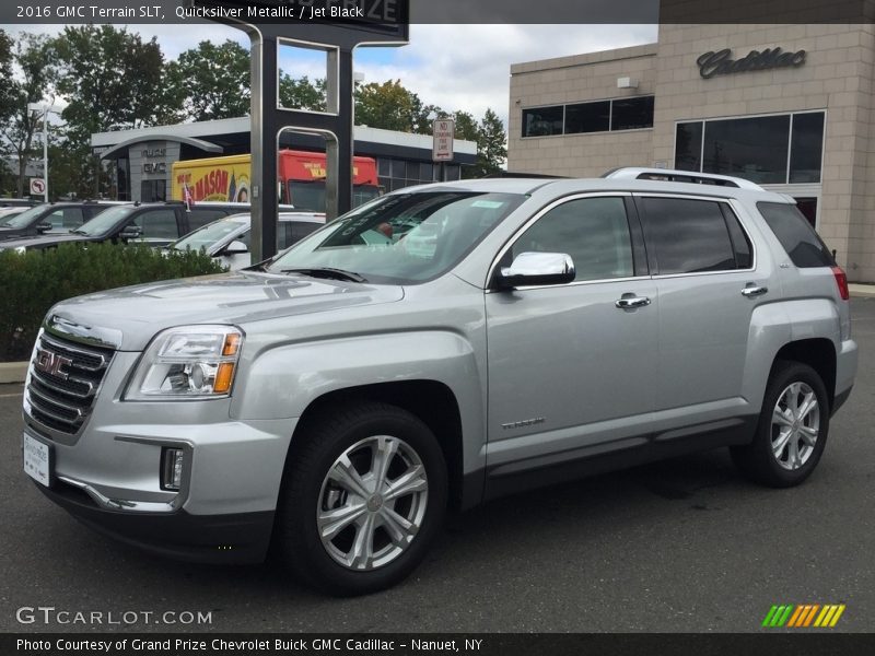 Quicksilver Metallic / Jet Black 2016 GMC Terrain SLT