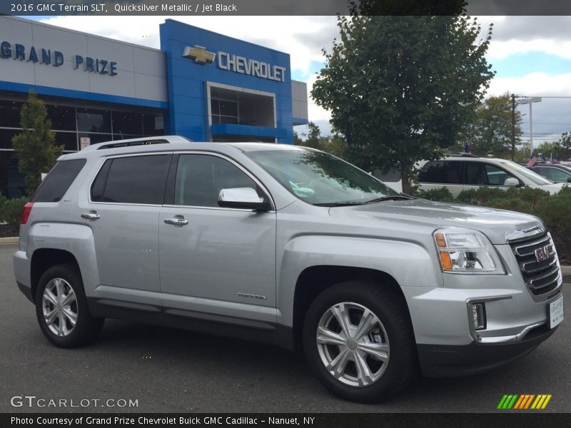 Quicksilver Metallic / Jet Black 2016 GMC Terrain SLT