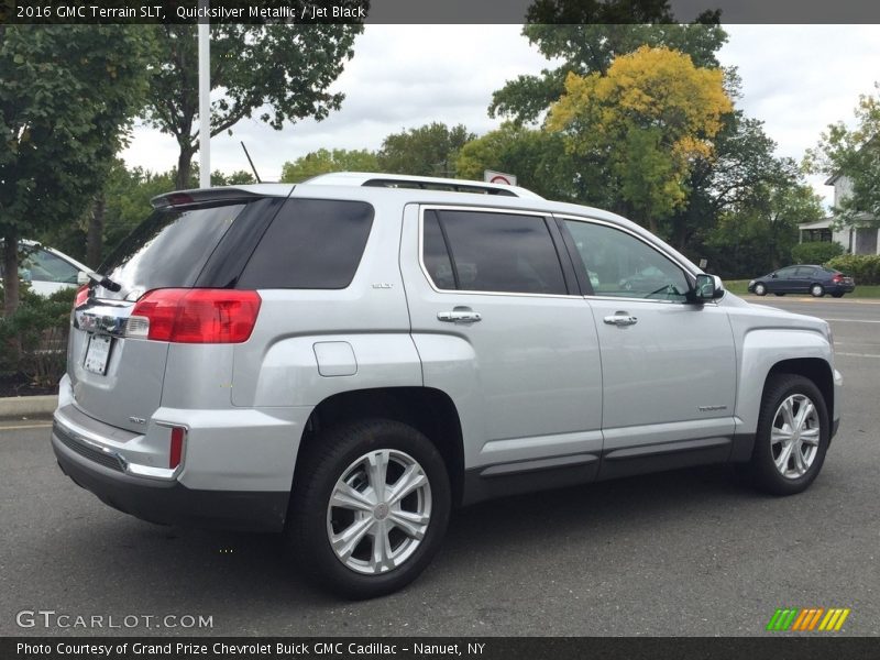 Quicksilver Metallic / Jet Black 2016 GMC Terrain SLT