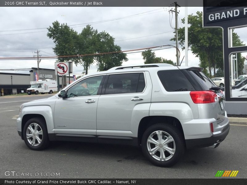 Quicksilver Metallic / Jet Black 2016 GMC Terrain SLT