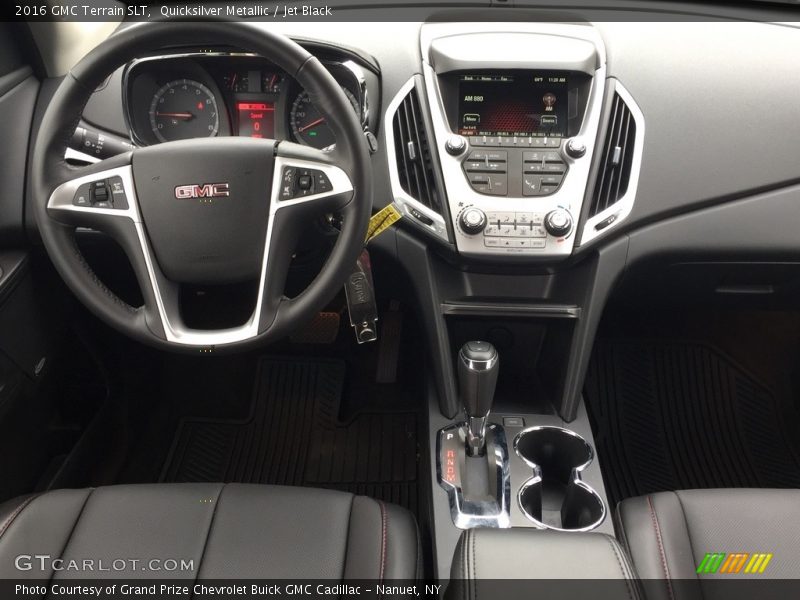 Quicksilver Metallic / Jet Black 2016 GMC Terrain SLT