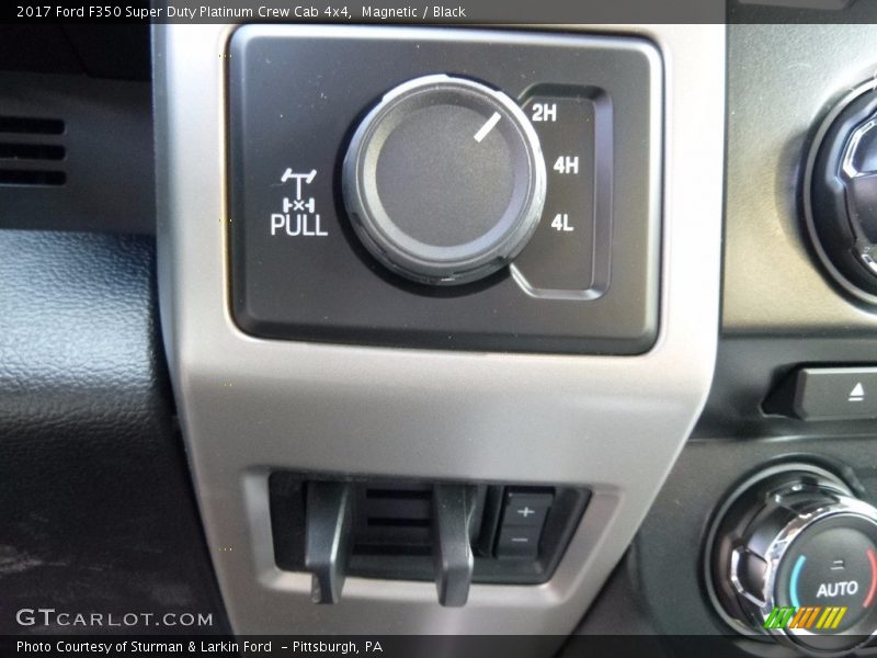 Controls of 2017 F350 Super Duty Platinum Crew Cab 4x4