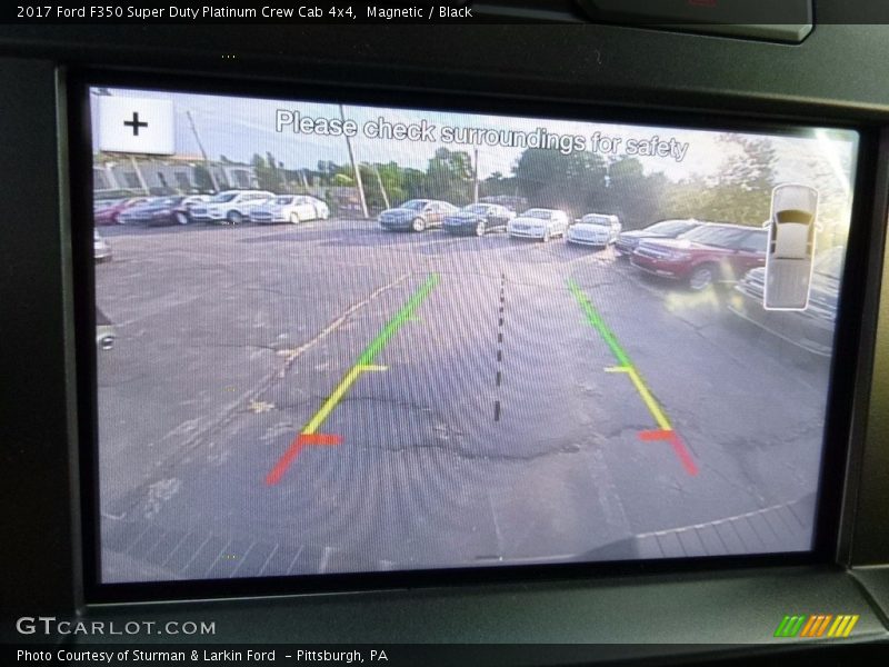 Magnetic / Black 2017 Ford F350 Super Duty Platinum Crew Cab 4x4