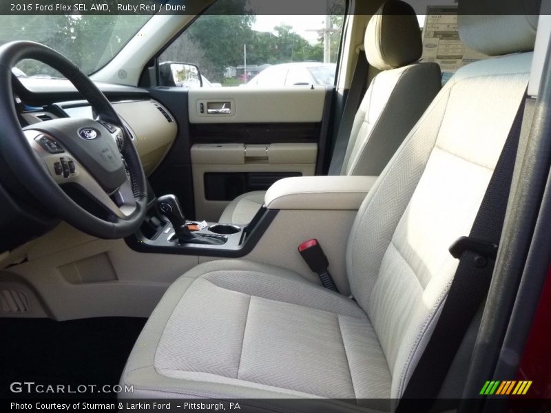 Ruby Red / Dune 2016 Ford Flex SEL AWD