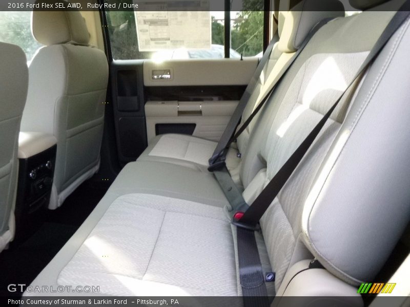 Ruby Red / Dune 2016 Ford Flex SEL AWD