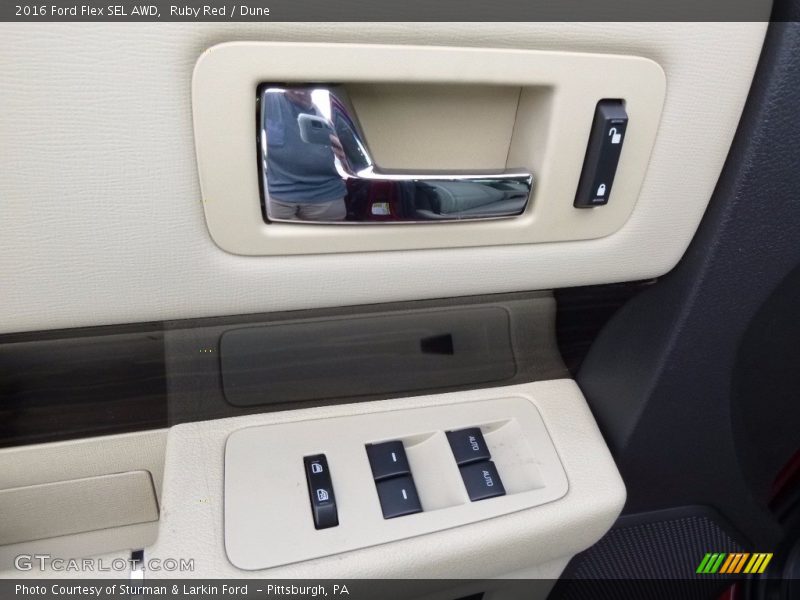 Ruby Red / Dune 2016 Ford Flex SEL AWD