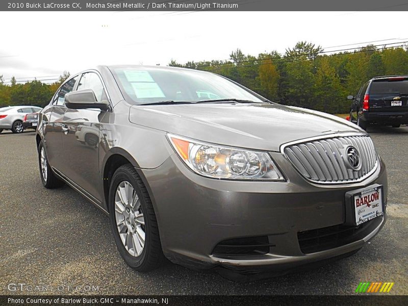 Mocha Steel Metallic / Dark Titanium/Light Titanium 2010 Buick LaCrosse CX