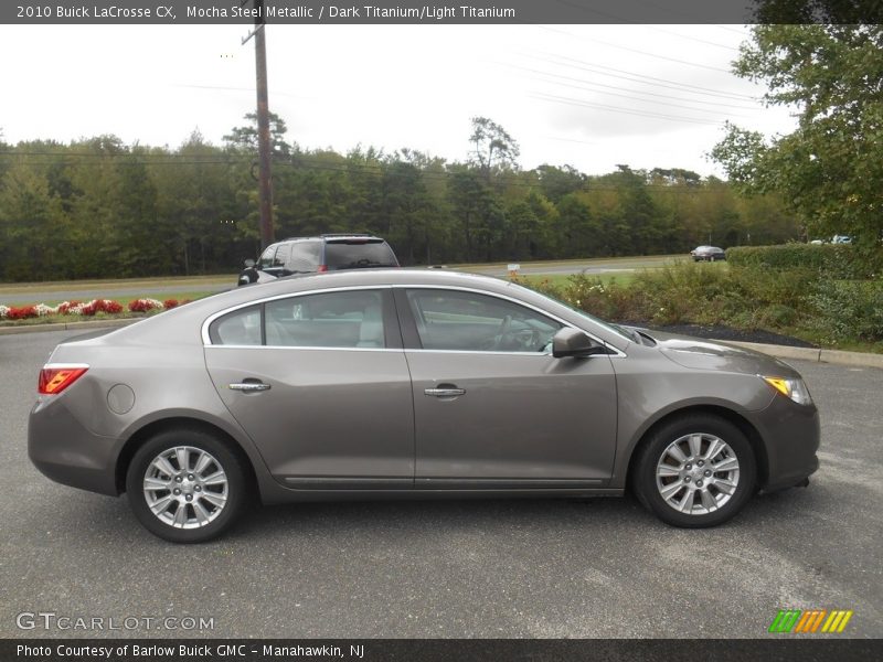Mocha Steel Metallic / Dark Titanium/Light Titanium 2010 Buick LaCrosse CX
