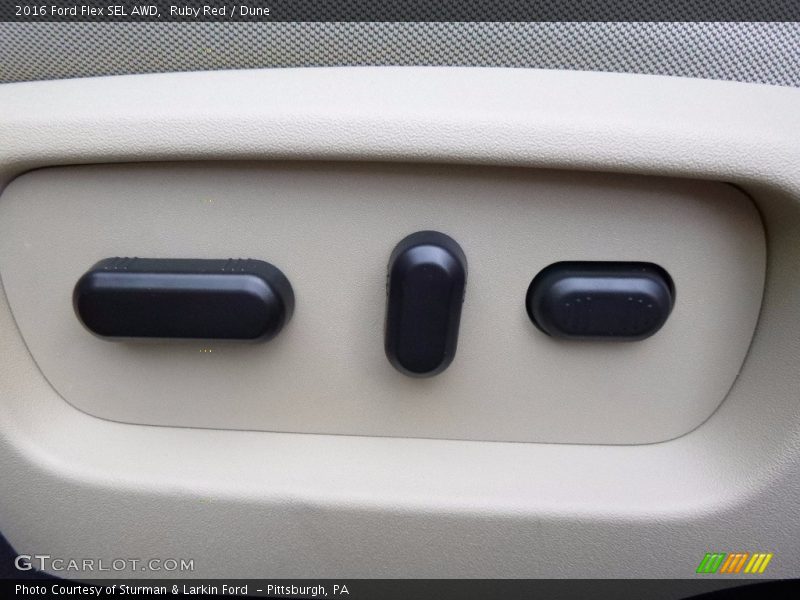Ruby Red / Dune 2016 Ford Flex SEL AWD