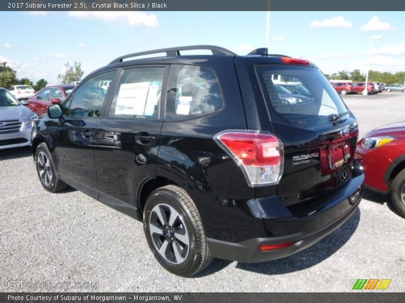 Crystal Black Silica / Black 2017 Subaru Forester 2.5i