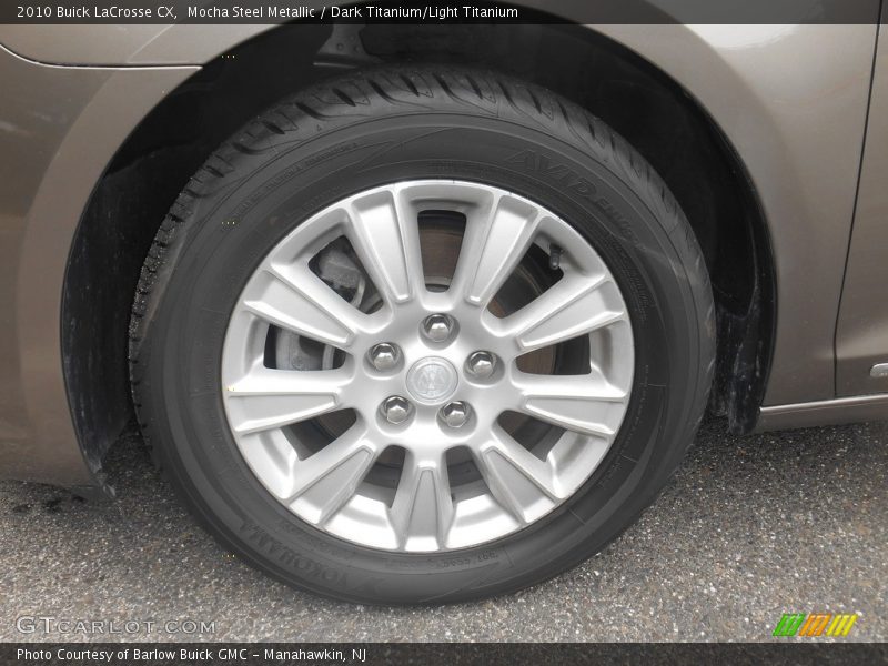 Mocha Steel Metallic / Dark Titanium/Light Titanium 2010 Buick LaCrosse CX