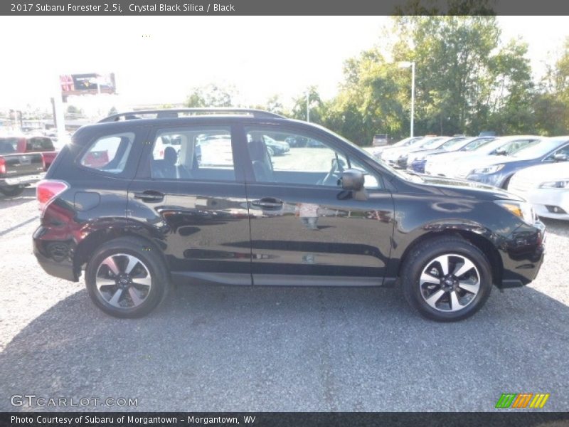 Crystal Black Silica / Black 2017 Subaru Forester 2.5i