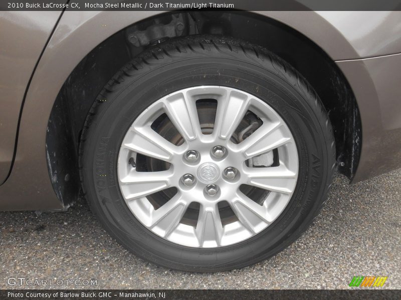Mocha Steel Metallic / Dark Titanium/Light Titanium 2010 Buick LaCrosse CX