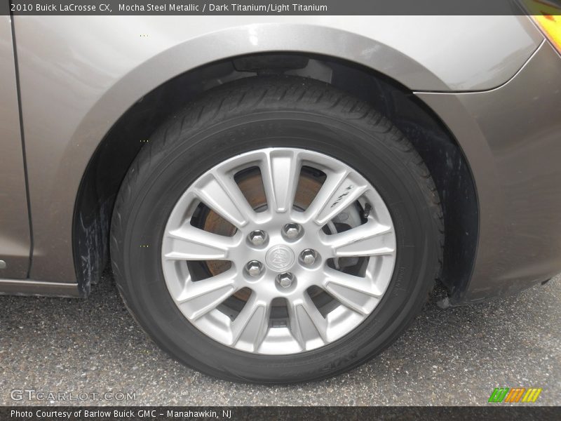 Mocha Steel Metallic / Dark Titanium/Light Titanium 2010 Buick LaCrosse CX