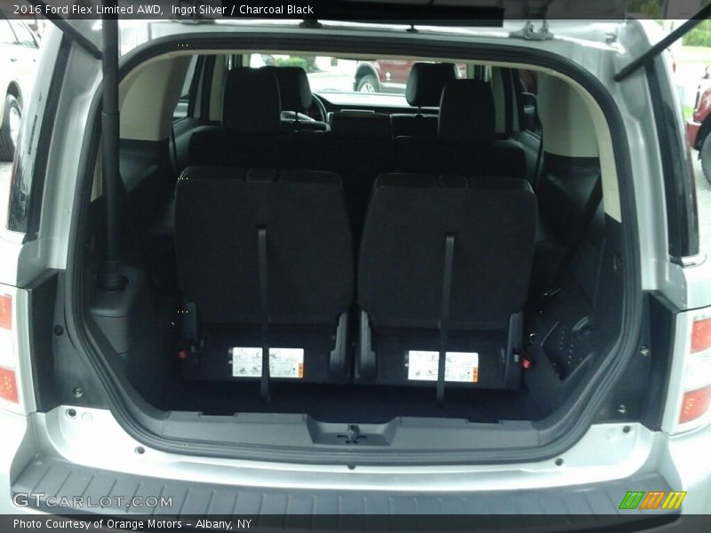Ingot Silver / Charcoal Black 2016 Ford Flex Limited AWD