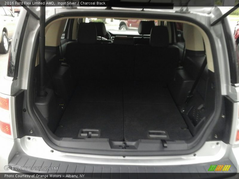 Ingot Silver / Charcoal Black 2016 Ford Flex Limited AWD