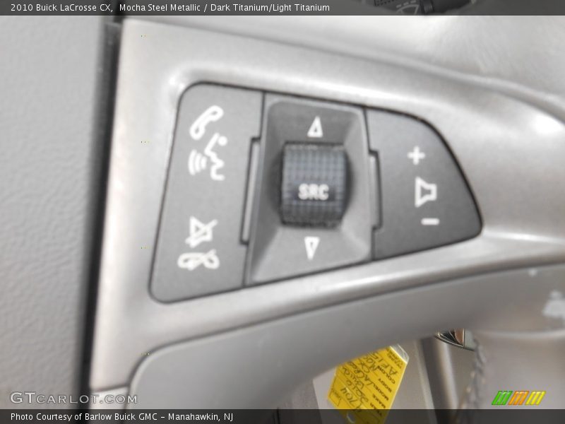 Mocha Steel Metallic / Dark Titanium/Light Titanium 2010 Buick LaCrosse CX
