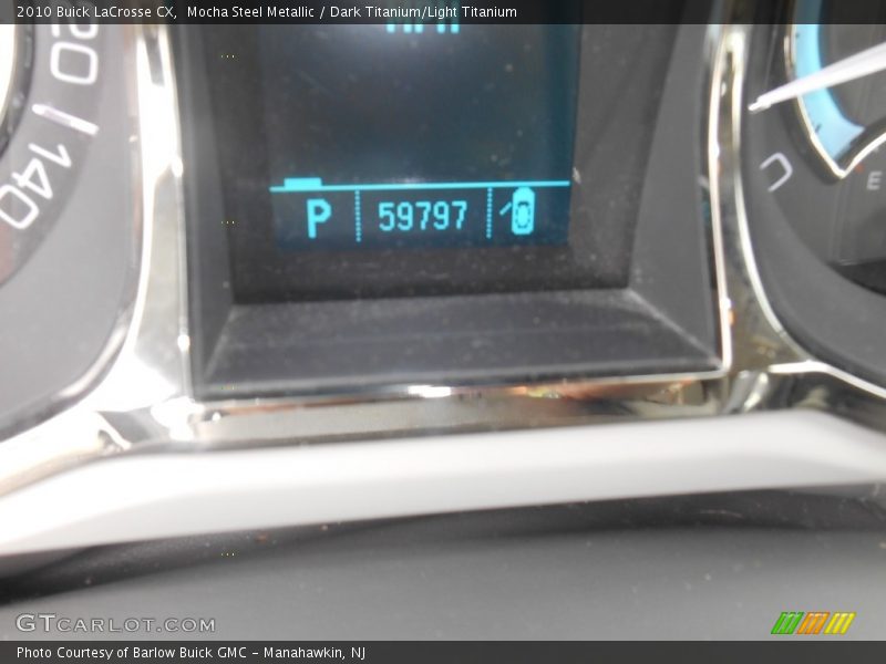Mocha Steel Metallic / Dark Titanium/Light Titanium 2010 Buick LaCrosse CX