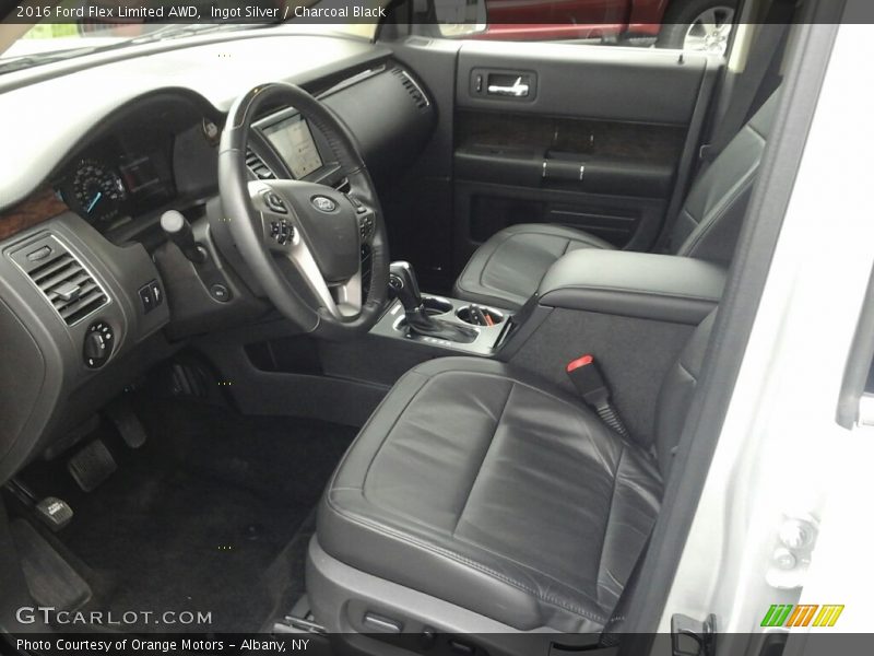 Ingot Silver / Charcoal Black 2016 Ford Flex Limited AWD