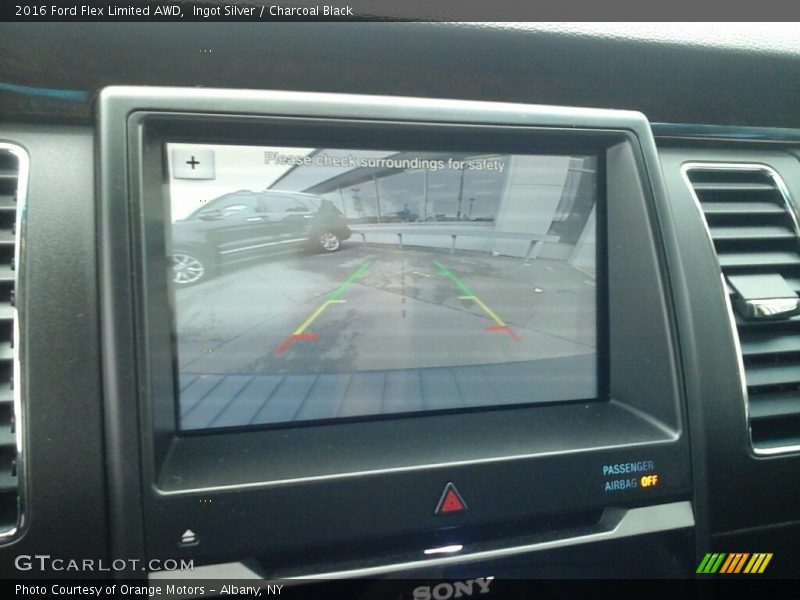 Ingot Silver / Charcoal Black 2016 Ford Flex Limited AWD