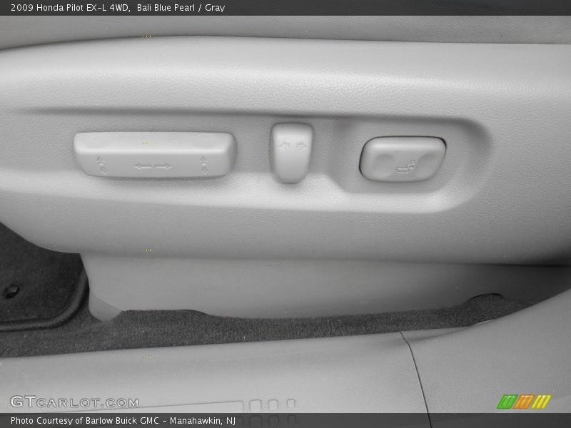 Bali Blue Pearl / Gray 2009 Honda Pilot EX-L 4WD