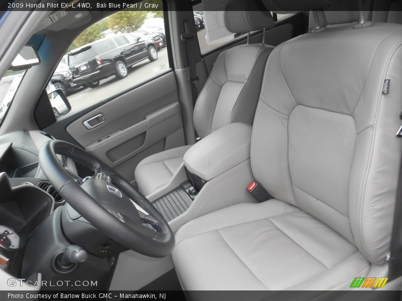 Bali Blue Pearl / Gray 2009 Honda Pilot EX-L 4WD