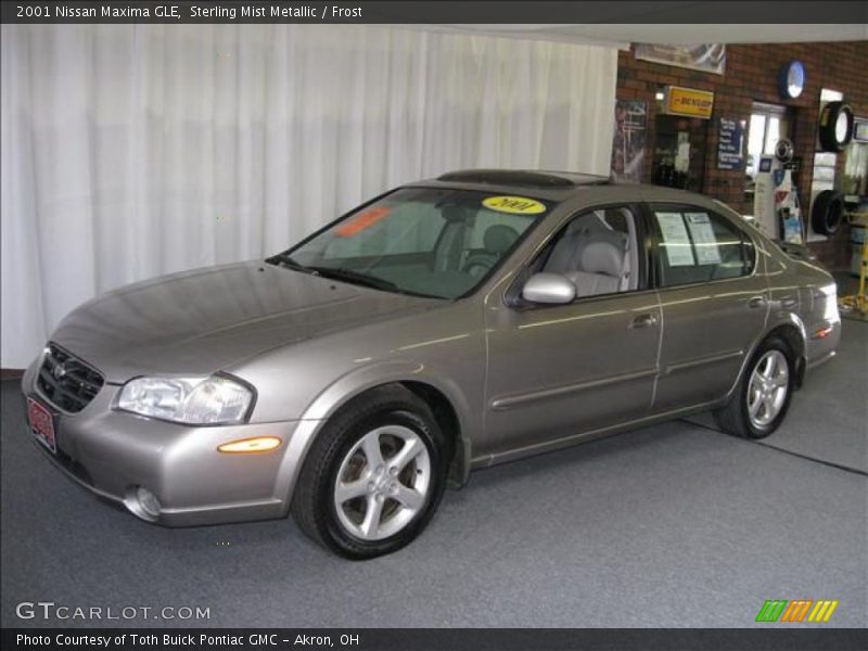 Sterling Mist Metallic / Frost 2001 Nissan Maxima GLE