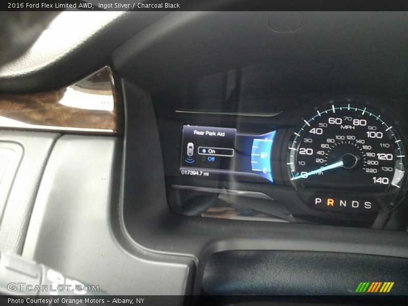 Ingot Silver / Charcoal Black 2016 Ford Flex Limited AWD