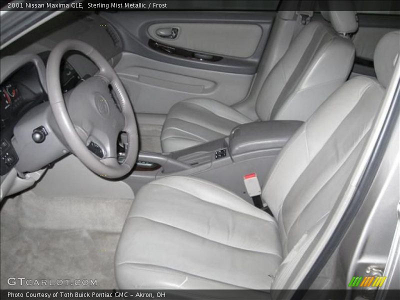 Sterling Mist Metallic / Frost 2001 Nissan Maxima GLE