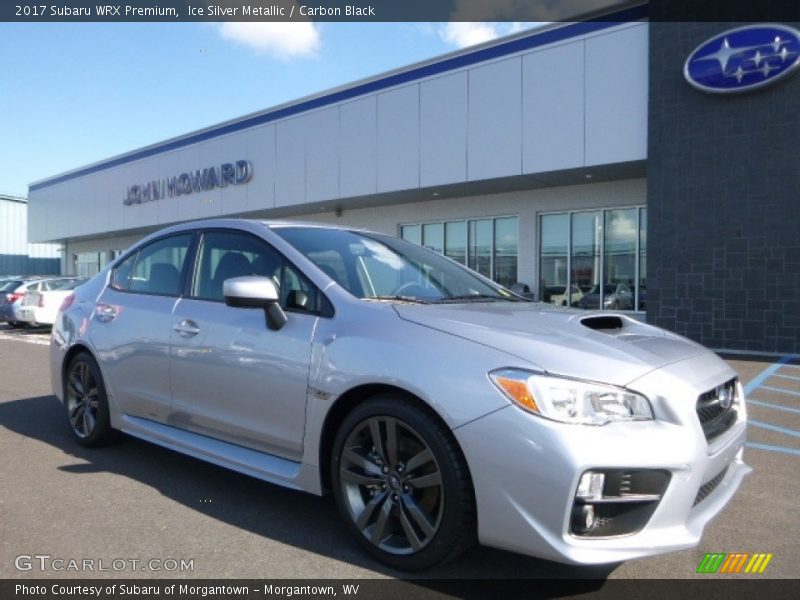 Ice Silver Metallic / Carbon Black 2017 Subaru WRX Premium