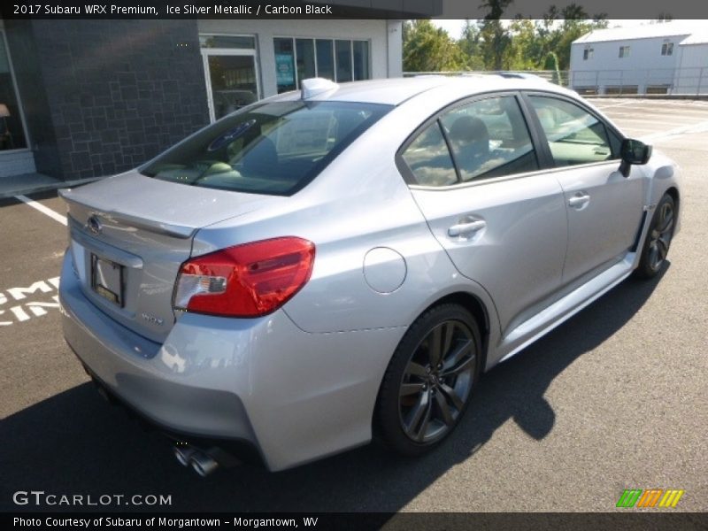 Ice Silver Metallic / Carbon Black 2017 Subaru WRX Premium