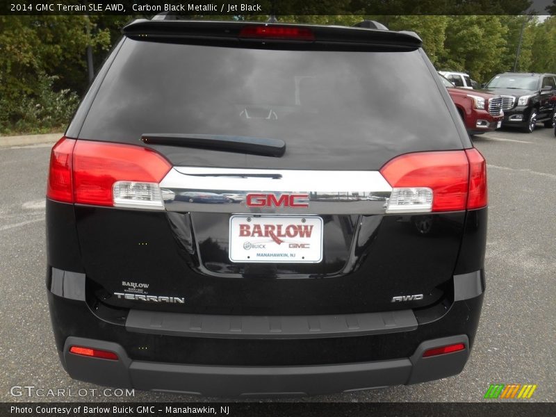 Carbon Black Metallic / Jet Black 2014 GMC Terrain SLE AWD