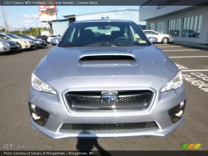 Ice Silver Metallic / Carbon Black 2017 Subaru WRX Premium