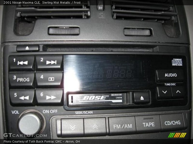 Sterling Mist Metallic / Frost 2001 Nissan Maxima GLE