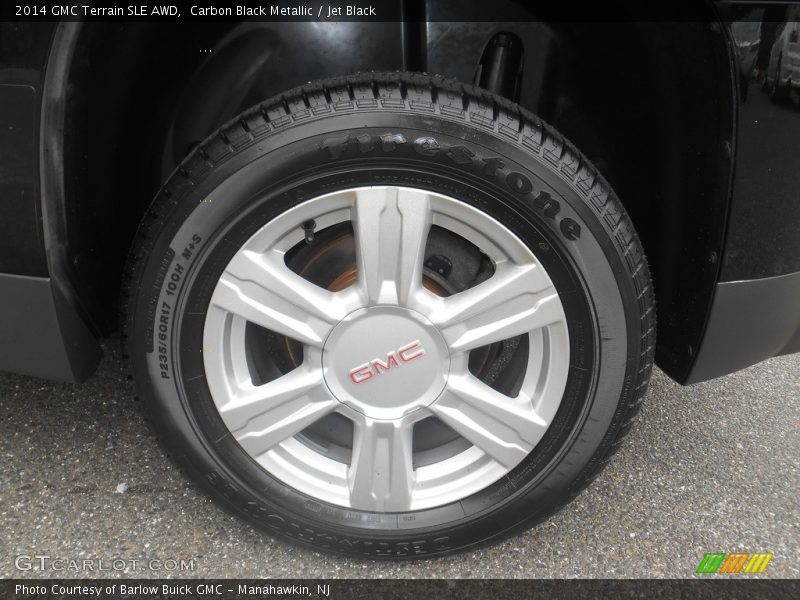 Carbon Black Metallic / Jet Black 2014 GMC Terrain SLE AWD