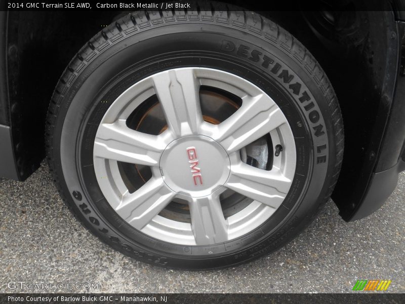 Carbon Black Metallic / Jet Black 2014 GMC Terrain SLE AWD