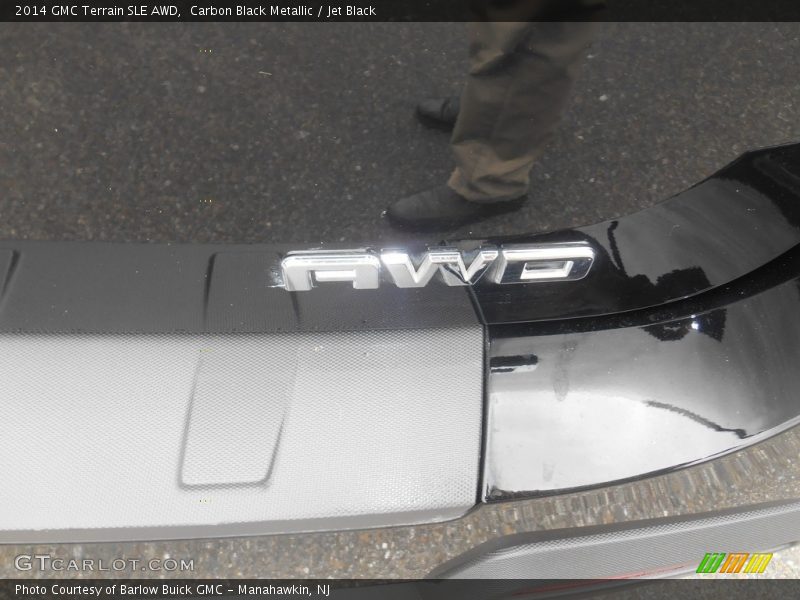 Carbon Black Metallic / Jet Black 2014 GMC Terrain SLE AWD