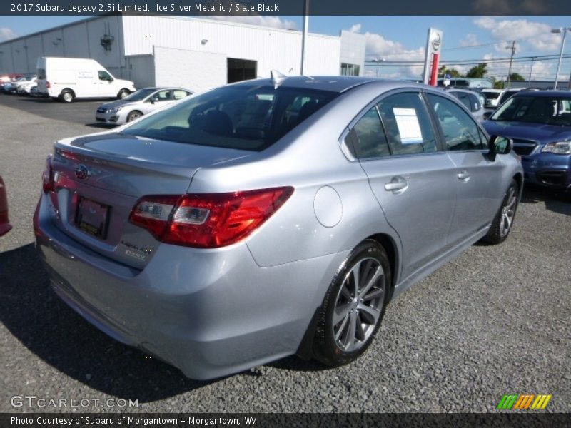 Ice Silver Metallic / Slate Black 2017 Subaru Legacy 2.5i Limited