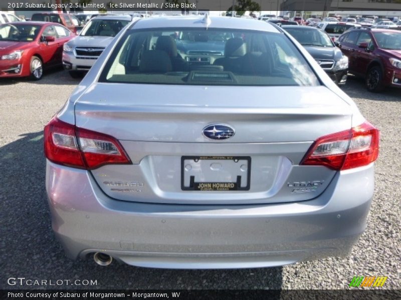 Ice Silver Metallic / Slate Black 2017 Subaru Legacy 2.5i Limited