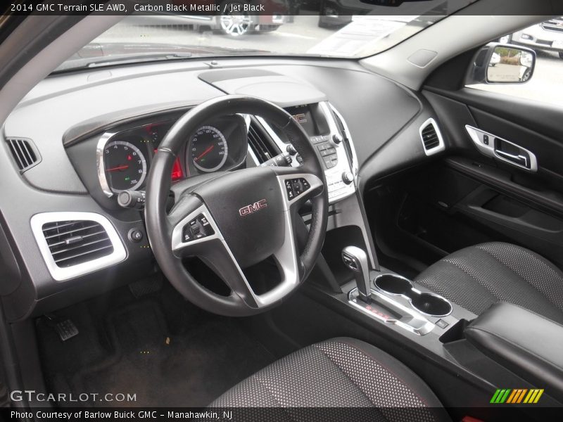 Carbon Black Metallic / Jet Black 2014 GMC Terrain SLE AWD