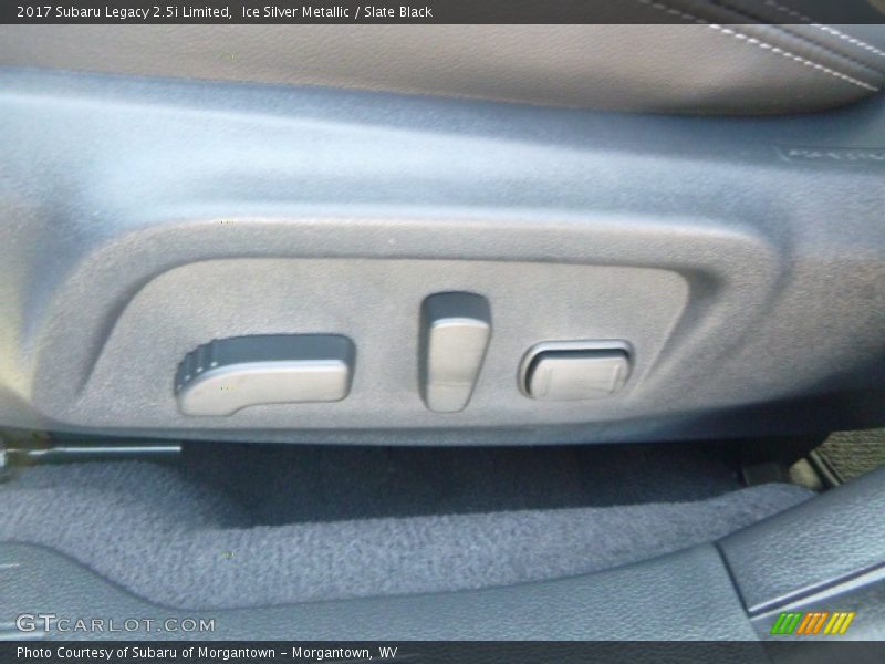 Ice Silver Metallic / Slate Black 2017 Subaru Legacy 2.5i Limited